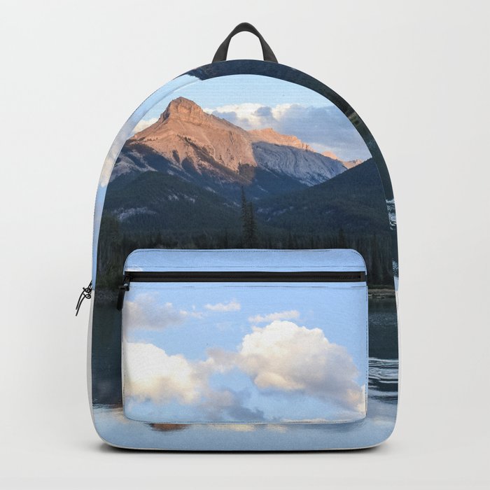 Gap Lake Exshaw Alberta in Banff Backpack by Andrew Zell Society6