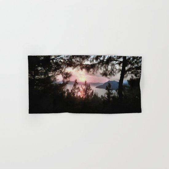 Solemn Sunset Hand & Bath Towel