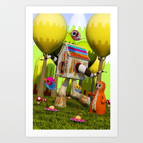 The Fugitive Art Print