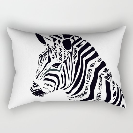 ZEBRA MOSAIC Rectangular Pillow