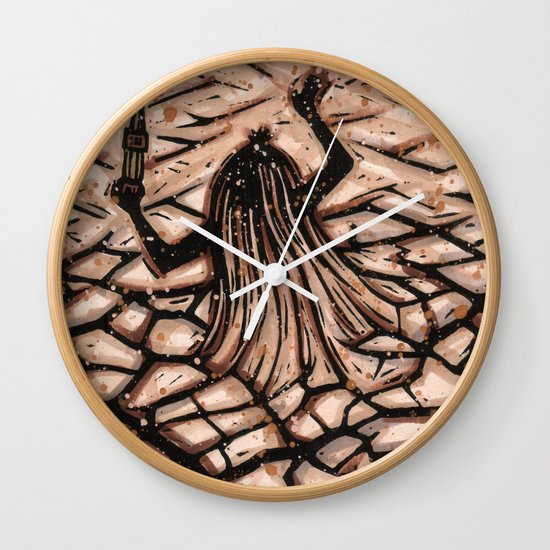 Orixás - Obaluaiê Wall Clock