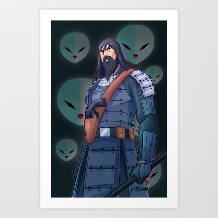 Samurai Jack Art Print By Kellyykao Society6