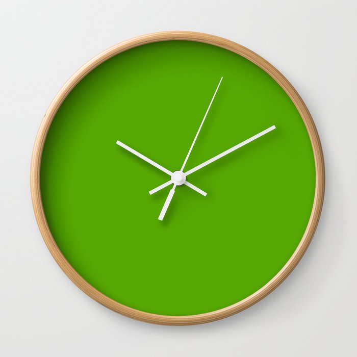 Monochrome green 85-170-0 Wall Clock