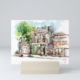Streets of Hanoi Mini Art Print