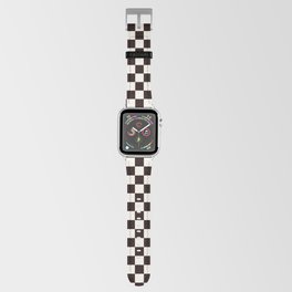 BLACK AND WHITE CHECKERBOARD Apple Watch Band