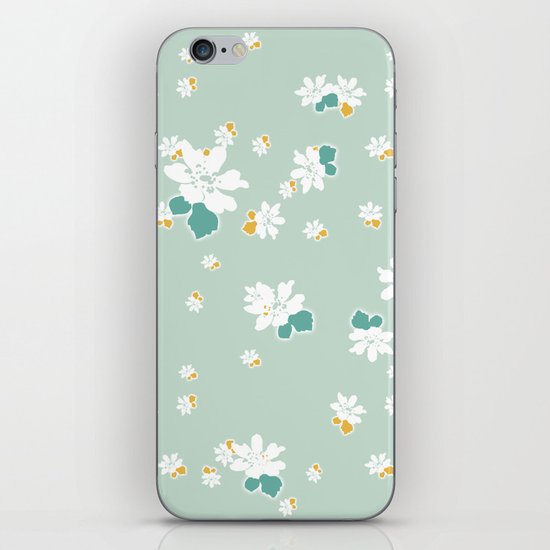 Ditsy - Eggshell iPhone & iPod Skin