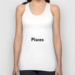 Pisces, Pisces Sign Unisex Tank Top