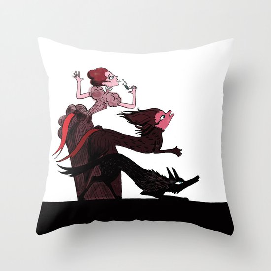 Transformation Throw Pillow