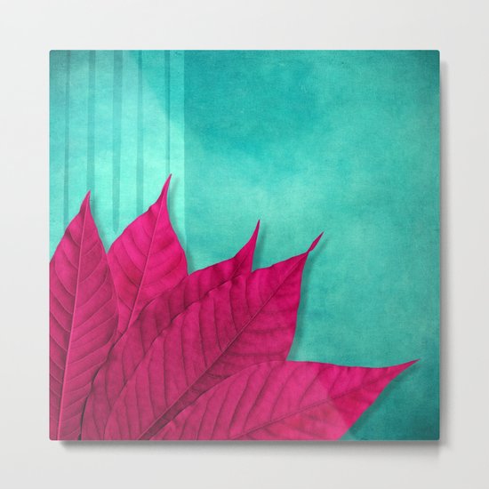 AUTUMN LEAVES Metal Print