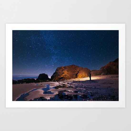 Night Adventurer Art Print