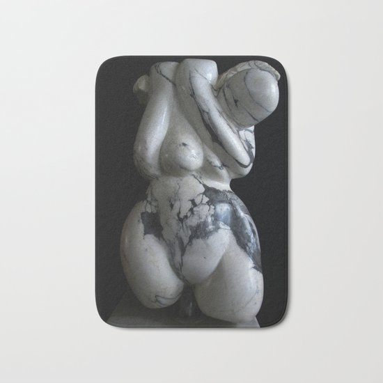 Stalk Gathering by Shimon Drory Bath Mat