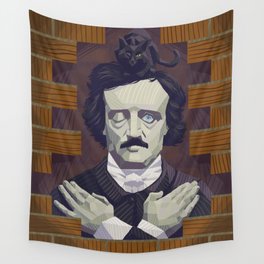 Edgar Allen Poe Wall Tapestry