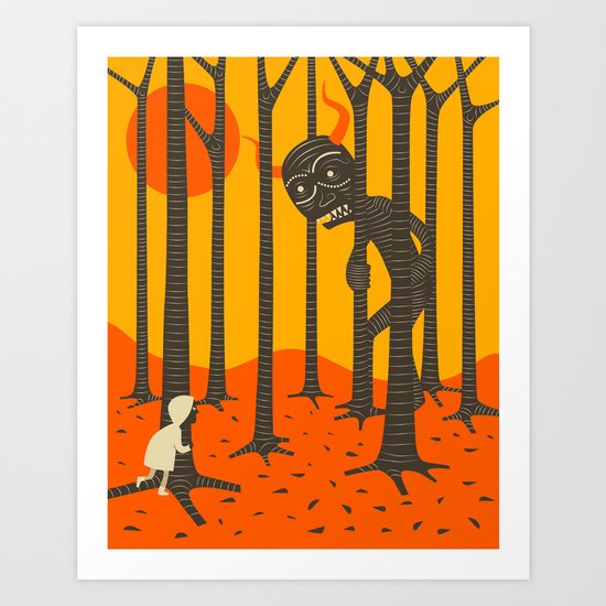 STRANGERS Art Print