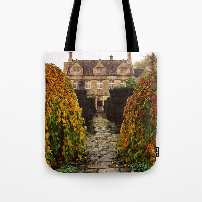 Barnsley House In Autumn Tote Bag