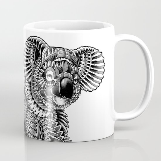 Ornate Koala Coffee Mug