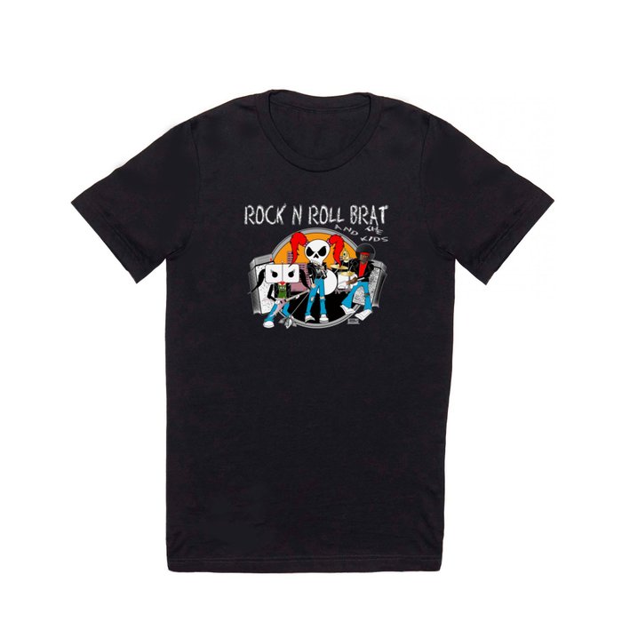 Rock N Roll Brat And The Kids T Shirt