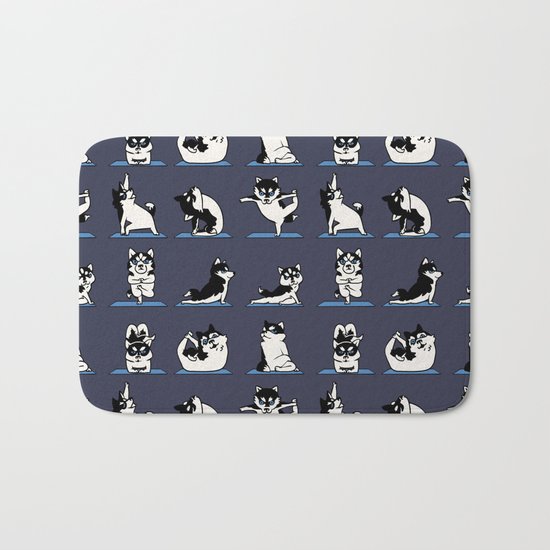 Husky Yoga Bath Mat