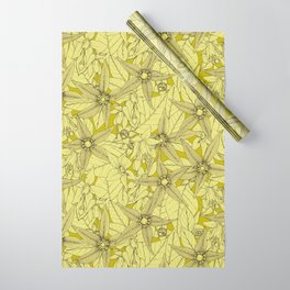 deadly nightshade chartreuse Wrapping Paper