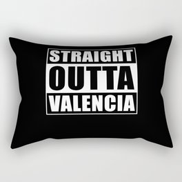 Straight Outta Valencia Rectangular Pillow