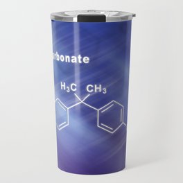 Polycarbonate PC, Structural chemical formula Travel Mug