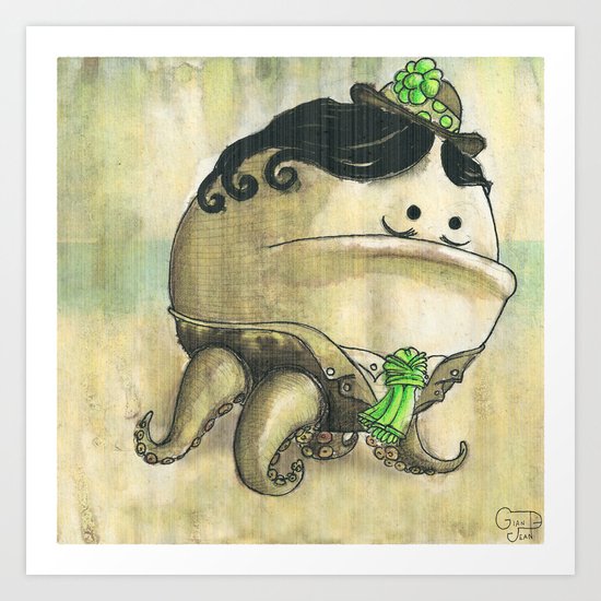 SignorFlower Art Print