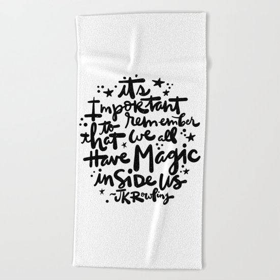 Magic Inside Beach Towel
