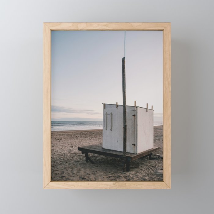 Beach06 Framed Mini Art Print