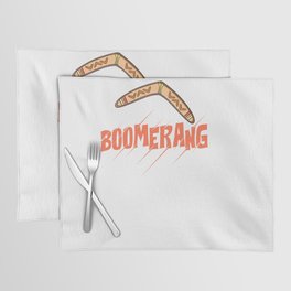 Boomerang Australia Hunting Sport Game Placemat