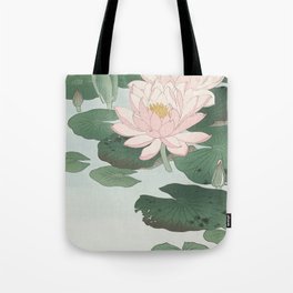 Water Lily by Ohara Koson  Tote Bag