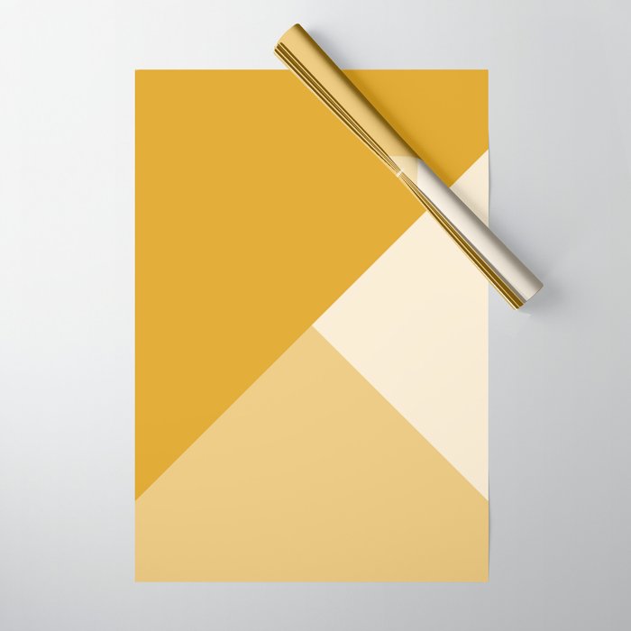 Mustard Tones Wrapping Paper