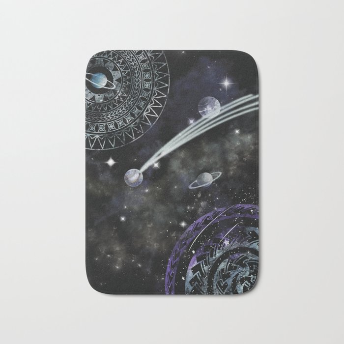 Hawaiian StarGazer Print Bath Mat