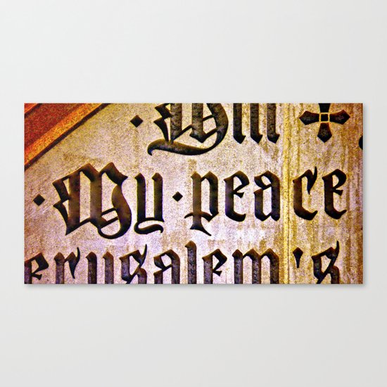 My Peace Canvas Print