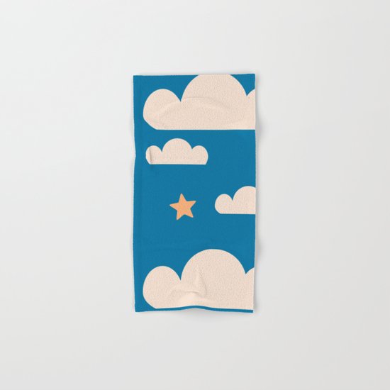 Moon light blue Hand & Bath Towel