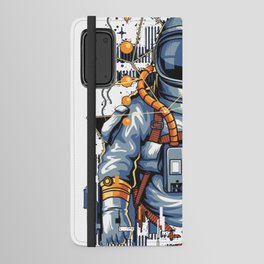astronaut adventure Android Wallet Case