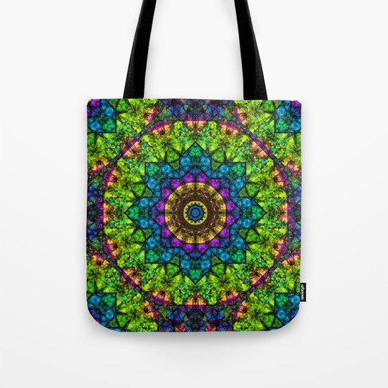 kaleidoscope Crystal Abstract G50 Tote Bag