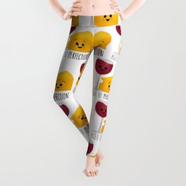 Aged To Perfection - Wine & Cheese Leggings