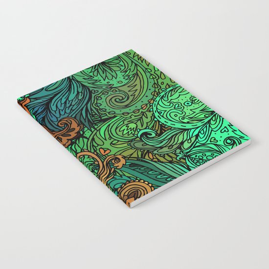 Indian Pattern 02 Notebook