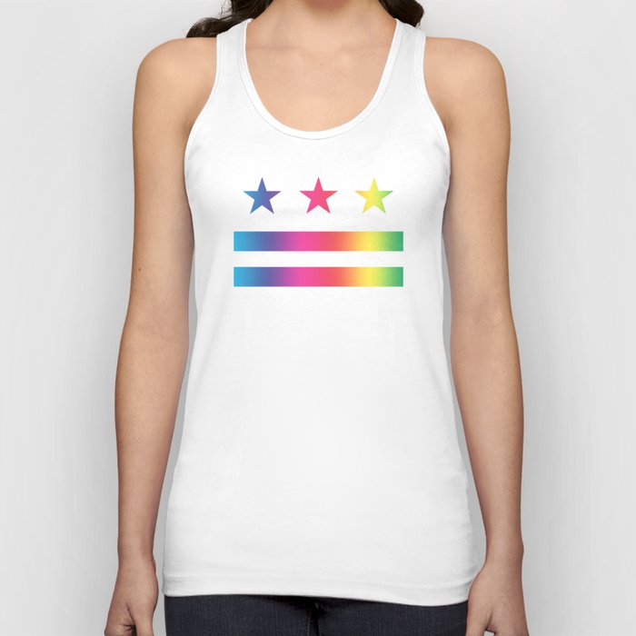 DC Rainbow Flag Pride Tank Top