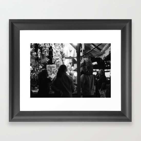 Win Me Something Framed Art Print