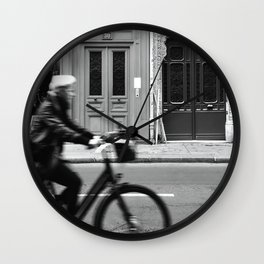 Paris - Rue de Richelieu Wall Clock