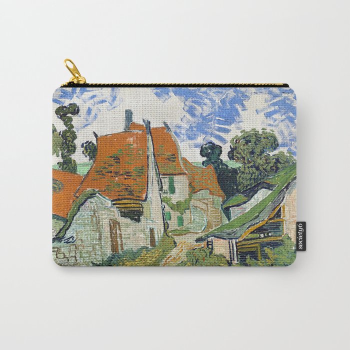 Street in Auvers-sur-Oise Carry-All Pouch