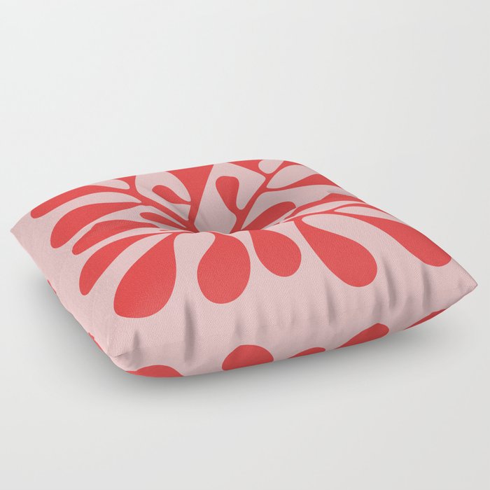 Red floor pillows deals