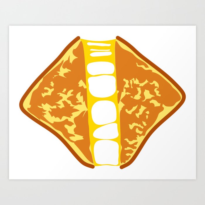 Awesome Grilled Cheese Art Print