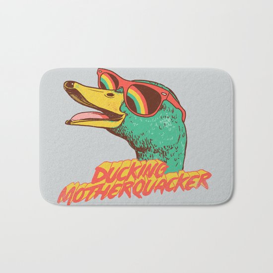 Ducking Motherquacker Bath Mat