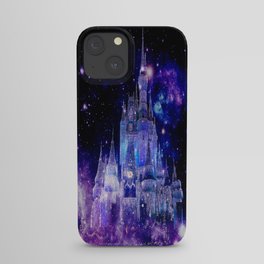 Celestial Palace : Purple Blue Enchanted Castle iPhone Case