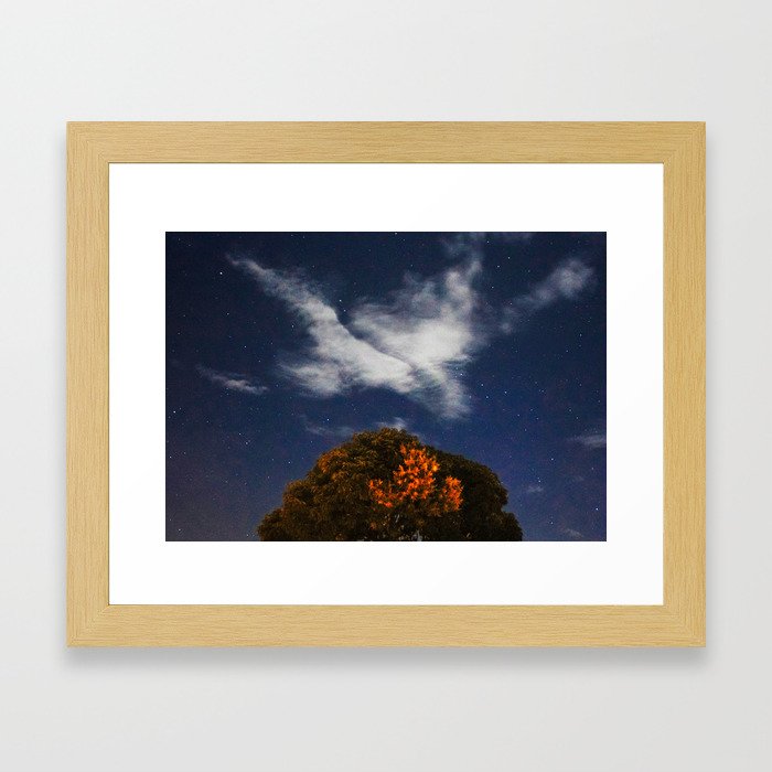 Cloud by Moonlight Framed Art Print