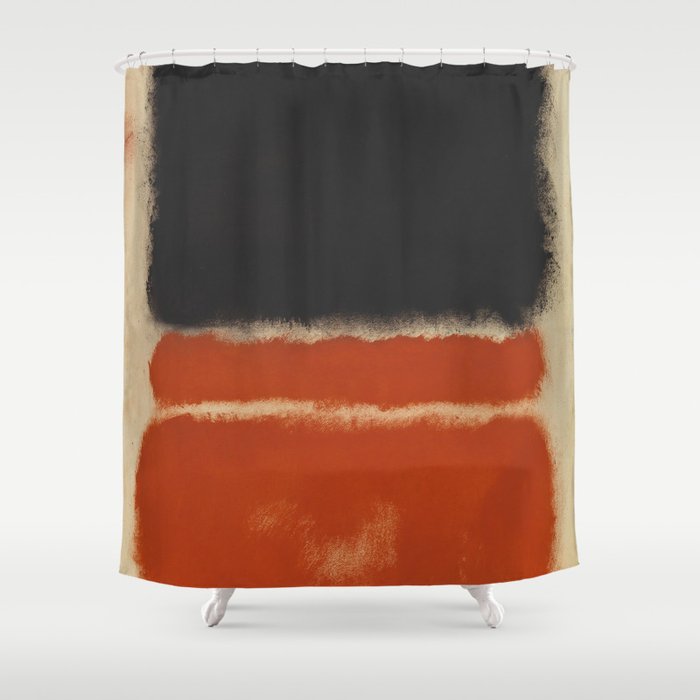 Mark Rothko, Untitled (Red) Shower Curtain