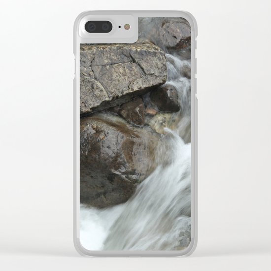 Cold, cold water... Clear iPhone Case