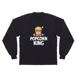 Popcorn Machine Movie Snack Maker Long Sleeve T-shirt