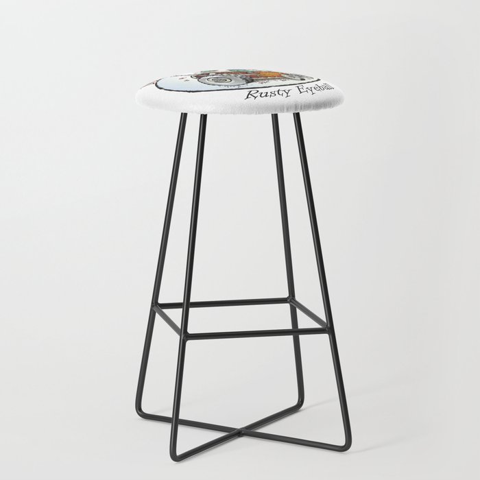 Meat Tractor Color Edition Bar Stool